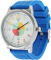 Analog Watches for Kids Telling Time Teaching Tool (Great for Boys and Girls Ages 5-15) - Blue