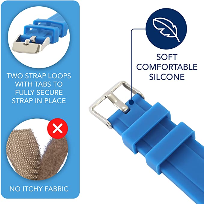 Educational Blue Analog Watch for Kids - Time-Telling Tool for Ages 5-15