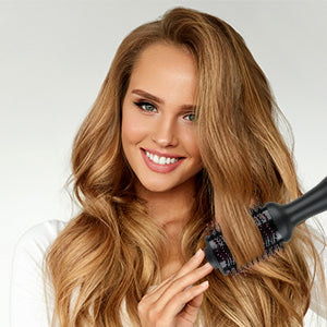 Multifunctional Hot Air Hair Dryer and Volumizer with Negative Ion Technology for Styling (AU Plug)