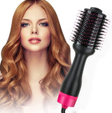 Multifunctional Hot Air Hair Dryer and Volumizer with Negative Ion Technology for Styling (AU Plug)