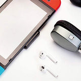 Premium Low Latency Bluetooth Audio Adapter for Nintendo Switch, Switch Lite, PS4 & Laptops - Dual Streaming & Voice Chat Support - Front View