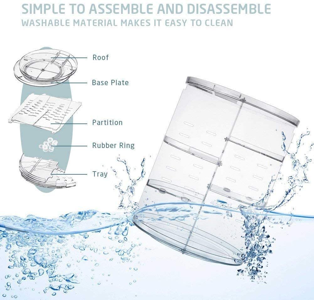 Adjustable 360° Rotating Makeup Organizer with Versatile Cosmetic Storage Solutions