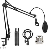 Microphone Radio Broadcasting Stand with 3/8