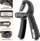 5 Pack Adjustable Resistance Hand Gripper Exerciser Workout Kit - Side View