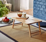 Elegant Natural Wood Folding Laptop and Bed Tray Table