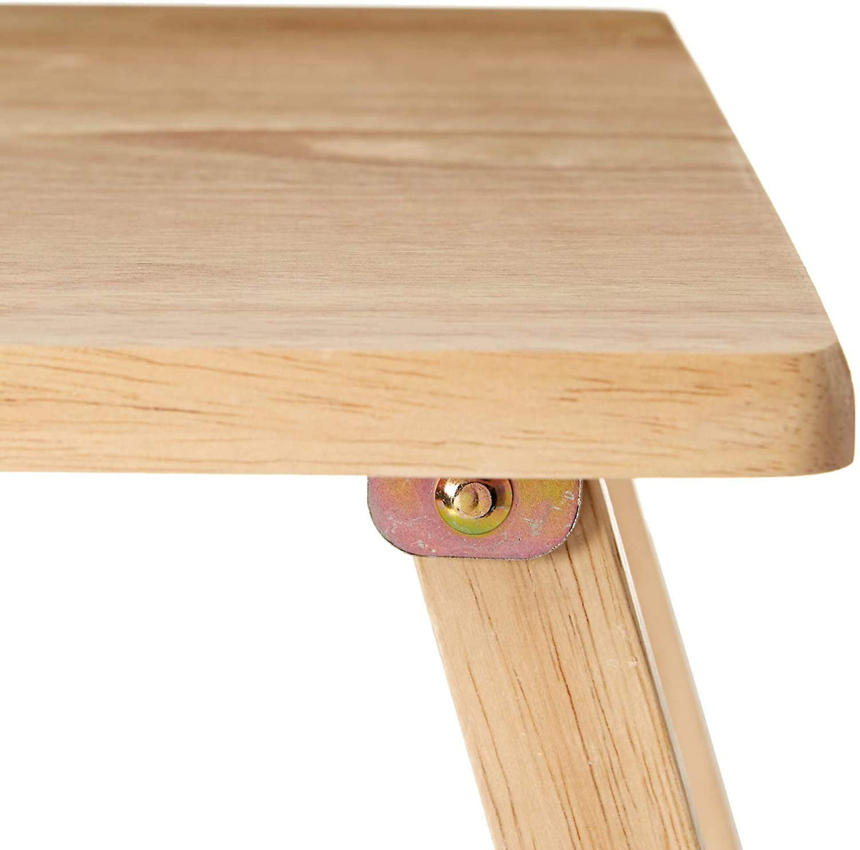 Elegant Natural Wood Folding Laptop and Bed Tray Table