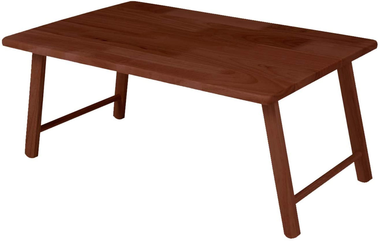 Elegant Walnut Folding Laptop and Bed Tray Table