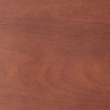 Elegant Walnut Folding Laptop and Bed Tray Table - Close-Up Angle