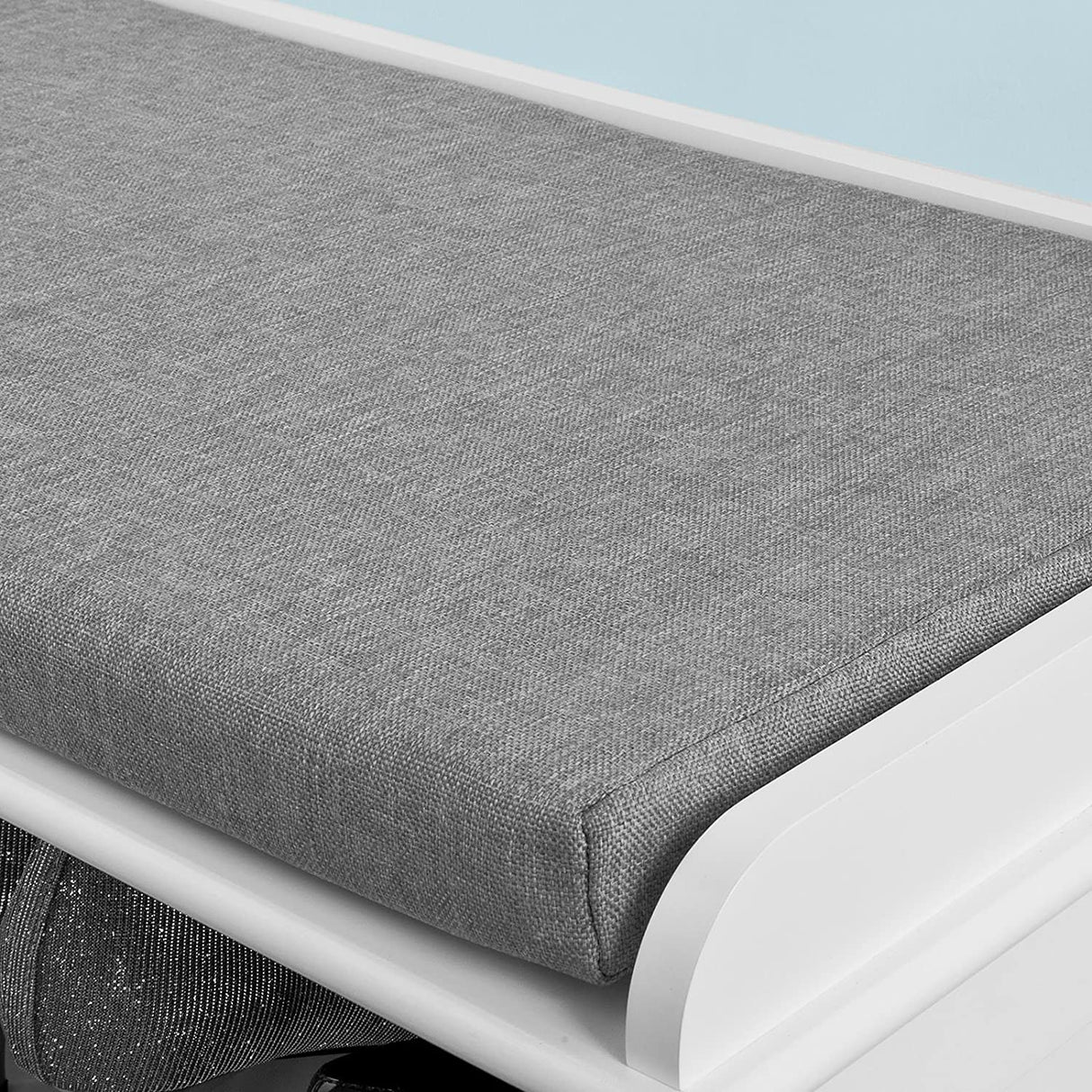 Multi-Functional Shoe Storage Bench with Drawers and Shelves