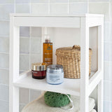 Vertical Storage Cabinet with Shelves and Drawer Units - Low Angle