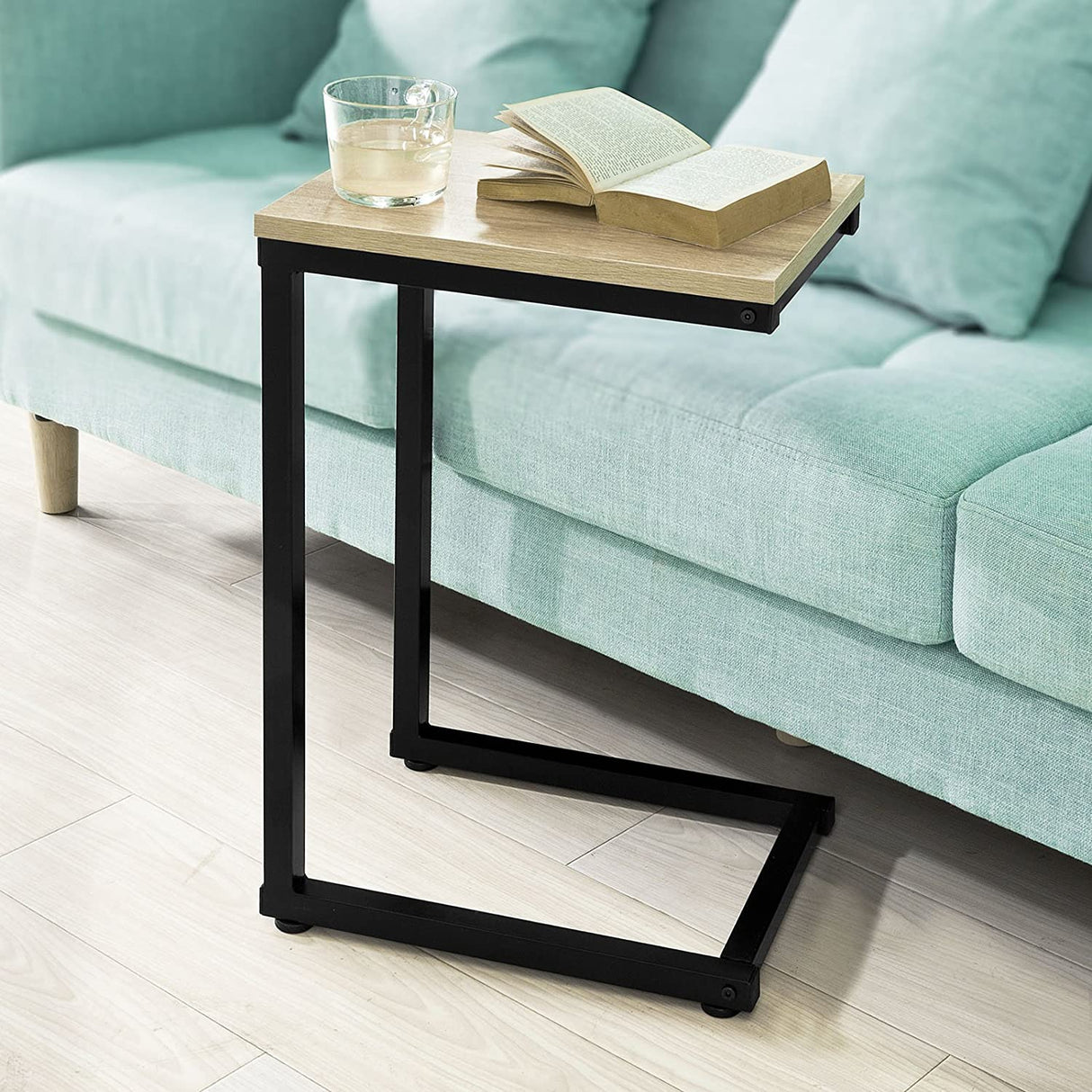 Industrial Style Sofa Side Table for Coffee Breaks