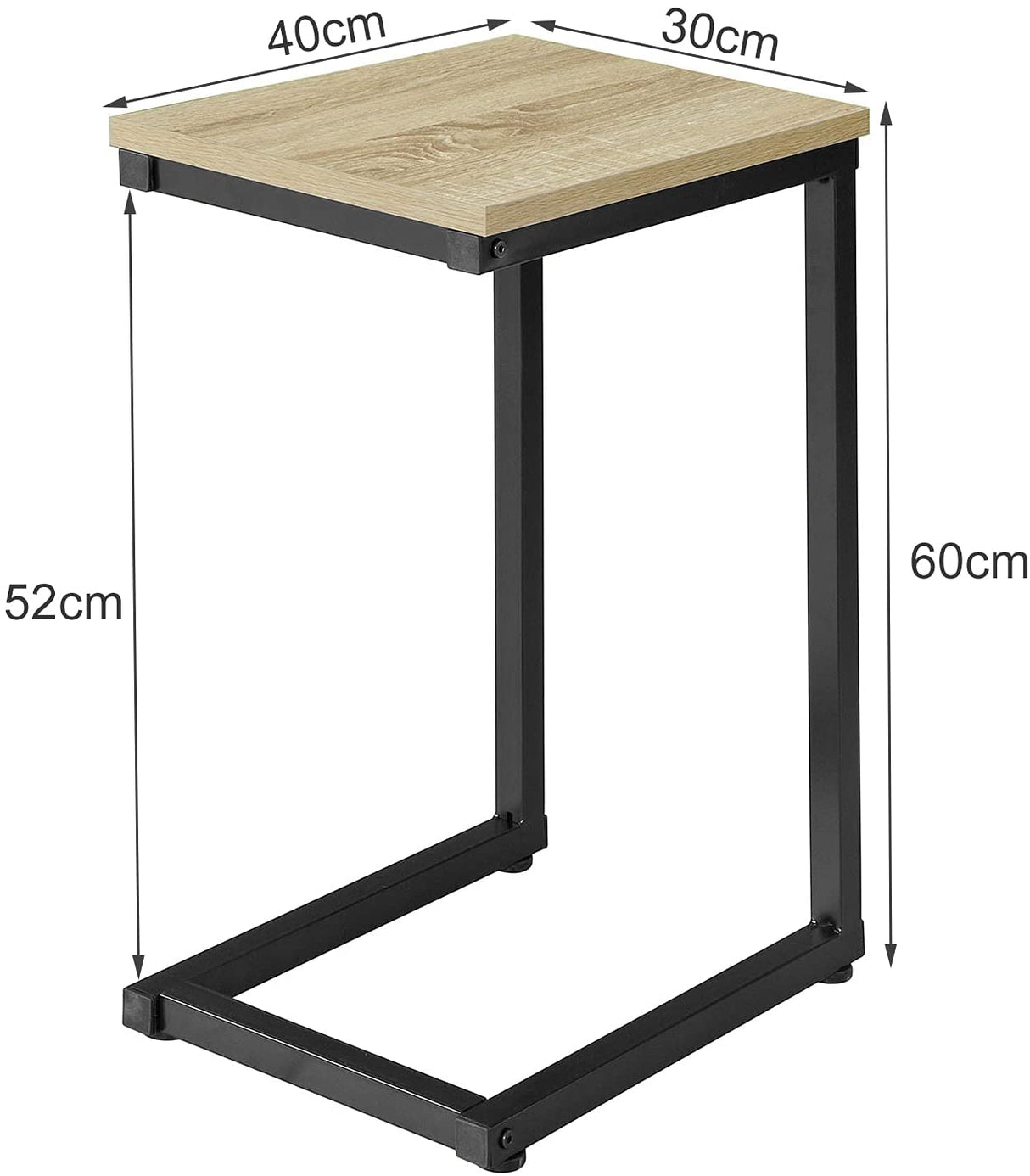 Industrial Style Sofa Side Table for Coffee Breaks