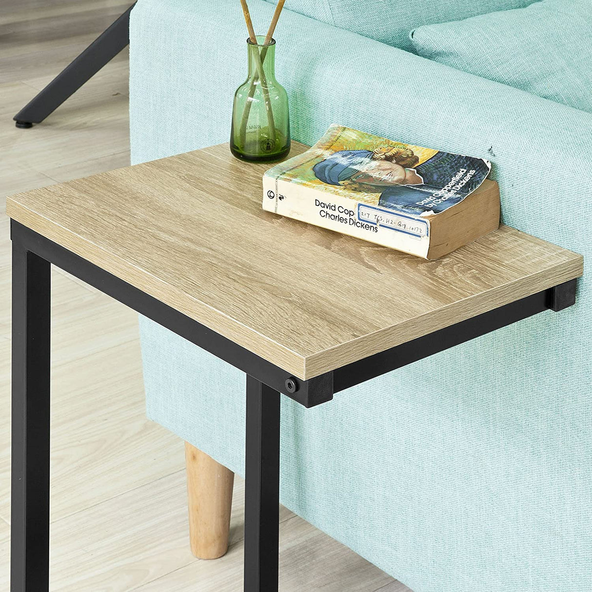 Industrial Style Sofa Side Table for Coffee Breaks