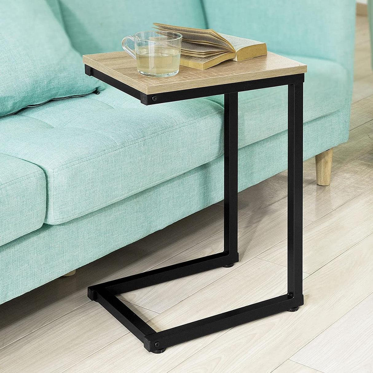 Industrial Style Sofa Side Table for Coffee Breaks