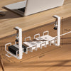GOMINIMO Cable Management Tray- No Drilling Type (White)
