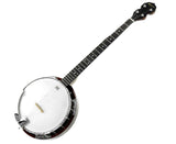 Karrera 5-String Resonator Banjo - Brown