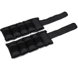 Adjustable 5kg Heavy-Duty Ankle Weights - Set of 2 for Enhanced Muscle Toning