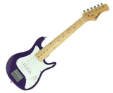 Karrera Electric Childrens Guitar Kids - Purple - Front View