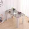 Dining Table Rectangular Wooden 120M-Grey&White