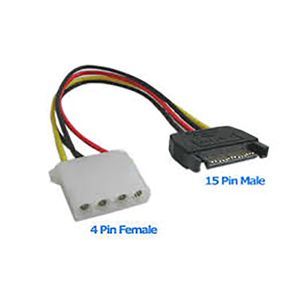 EZCOOL One-Head SATA Power Connector Cable