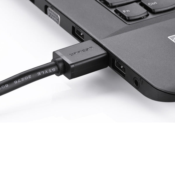 UGREEN 2M DisplayPort to HDMI Male Cable - Black (Model 10202)