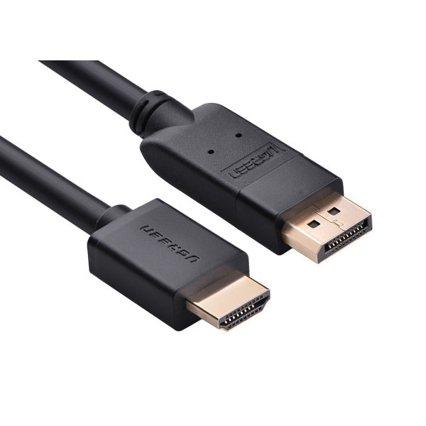 UGREEN 2M DisplayPort to HDMI Male Cable - Black (Model 10202)