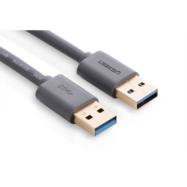 UGREEN 2M USB 3.0 A Male to A Male Cable - Black (Model 10371)