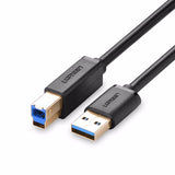 UGREEN 6ft USB 3.0 A to B Male Printer Cable (Model 10372)