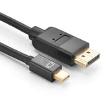 UGREEN 2M Mini DisplayPort to DisplayPort Cable - Side View