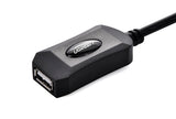 UGREEN 5M USB 2.0 Active Extension Cable with Power Support (Model 20213) - Top-Down View