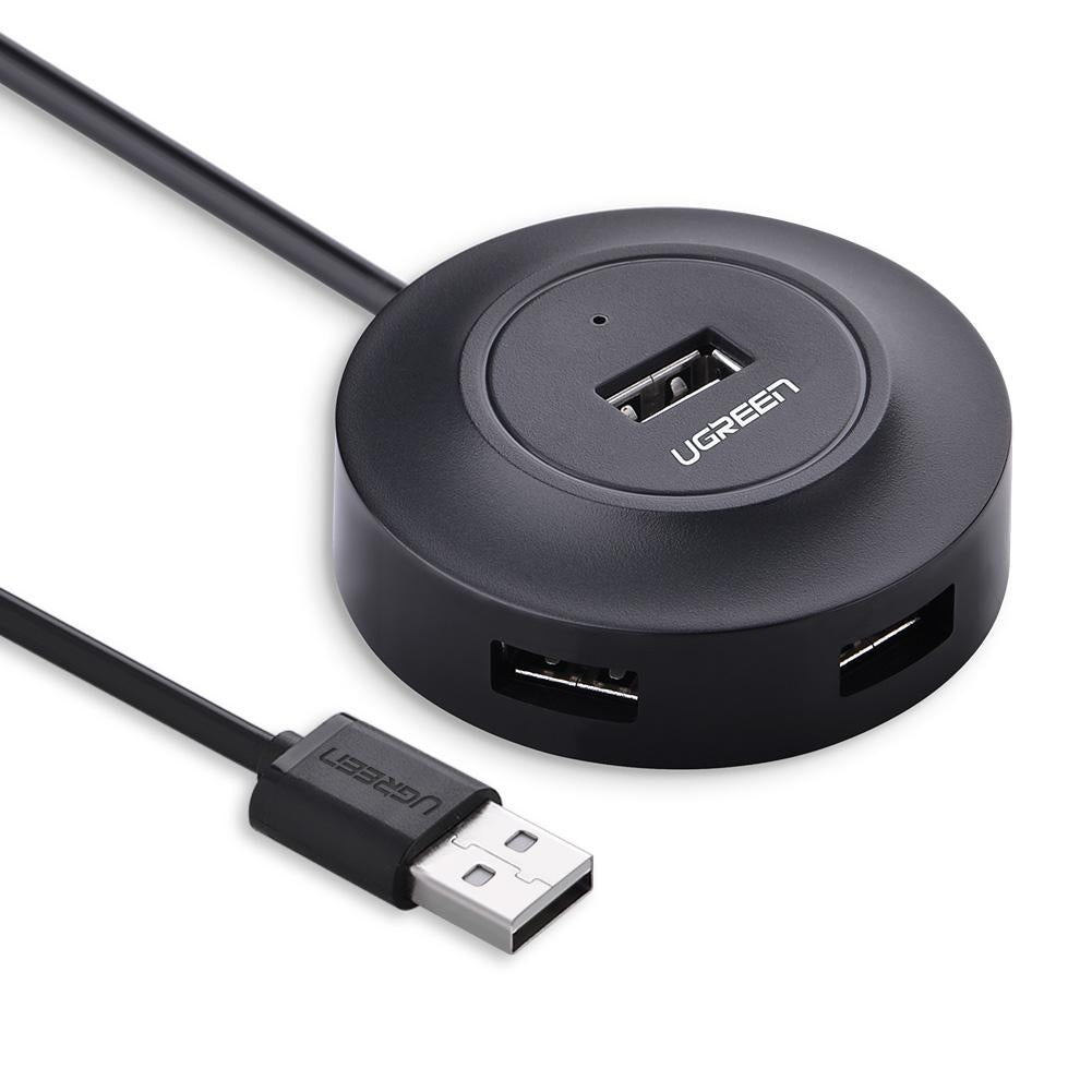 UGREEN 4-Port USB 2.0 Hub with 80CM Extension Cable