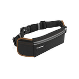 UGREEN Waterproof Running Waist Pack - Adjustable Fanny Belt with 3 Pockets and Reflective Safety Strip