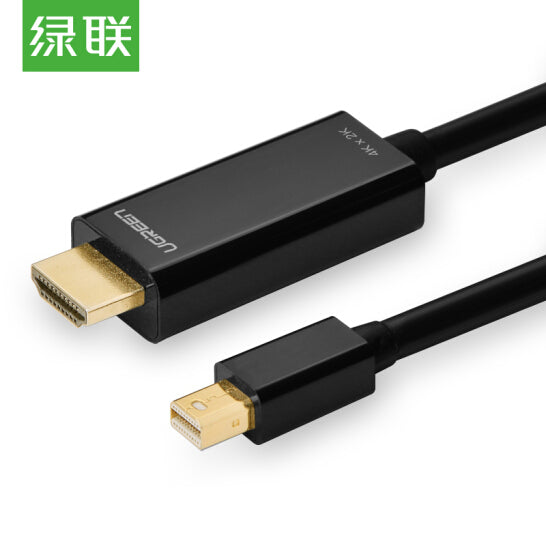 UGREEN 1.5M Mini DisplayPort to HDMI Cable - 4K Support (Black)
