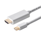 UGREEN 1.5M Mini DisplayPort to HDMI Cable - 4K Support, White (20849)