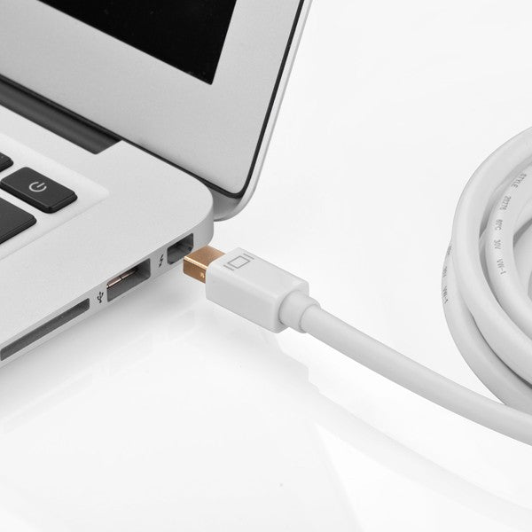 UGREEN 1.5M Mini DisplayPort to HDMI Cable - 4K Support, White (20849)