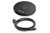 UGREEN 10W Fast Wireless Charger Pad for Qi-Enabled Devices - Top-Down View
