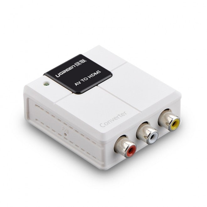 UGREEN White AV to HDMI Adapter (Model 40225)