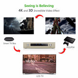 UGREEN Zinc Alloy 3-Port HDMI Switch (40278) - Side View