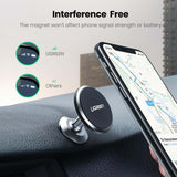 UGREEN 60316 Magnetic Dashboard Phone Mount with Alloy Design - 45-Degree Angle