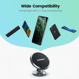 UGREEN 60316 Magnetic Dashboard Phone Mount with Alloy Design - Rear View