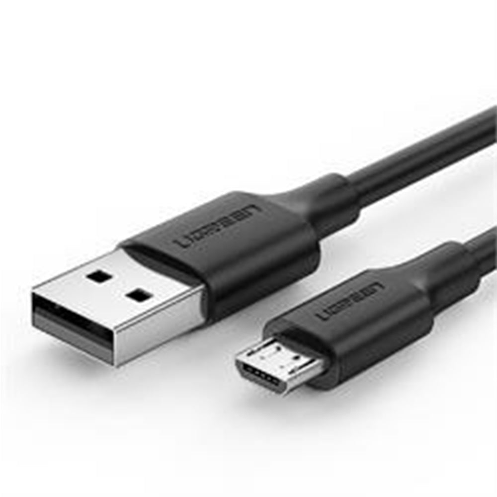 UGREEN 3M Micro USB to USB 2.0 Male Charge and Data Transfer Cable - Black