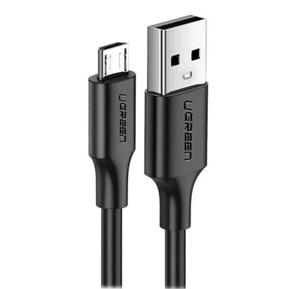 UGREEN 3M Micro USB to USB 2.0 Male Charge and Data Transfer Cable - Black