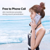 UGREEN Universal Waterproof Phone Case for Smartphones up to 6.5 inches - 2 Pack - Top-Down View