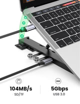 UGREEN Ergonomic 5-in-1 Laptop Stand and Docking Station