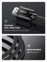 UGREEN 80602 3M High-Speed 8K HDMI 2.1 Cable with Dynamic HDR and eARC Support