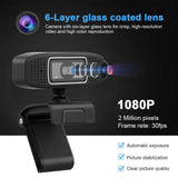 A15 HD Webcam with Built-in Microphone and Low-Light Correction