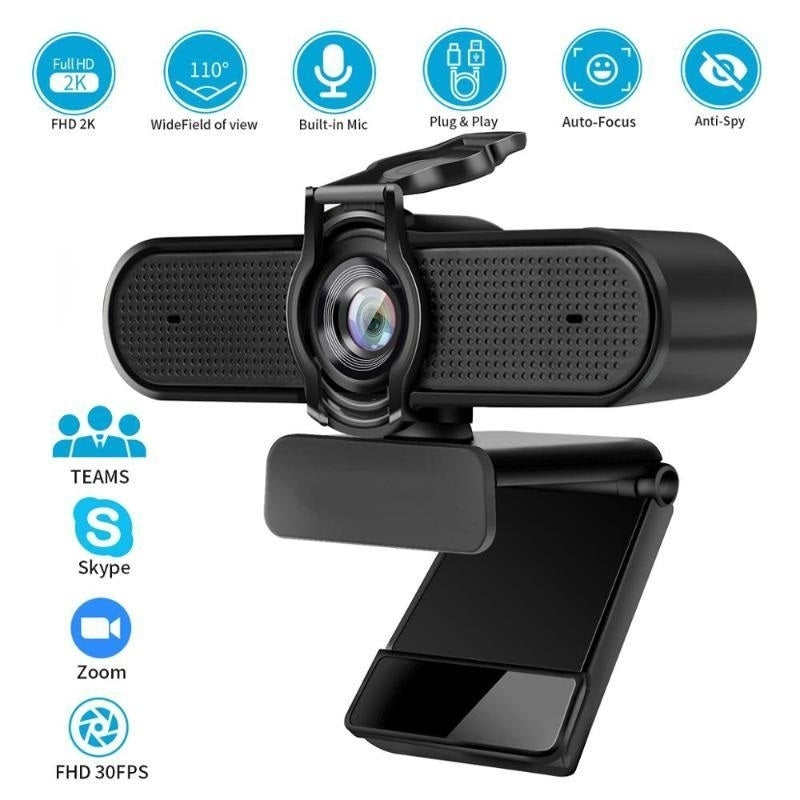 C930 Full HD 1440P Webcam with Built-in Microphone and Wide Angle Lens