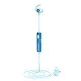 Simplecom BH310 Bluetooth Sports Earbuds with Magnetic Design and Premium Sound Quality in Blue - Front View