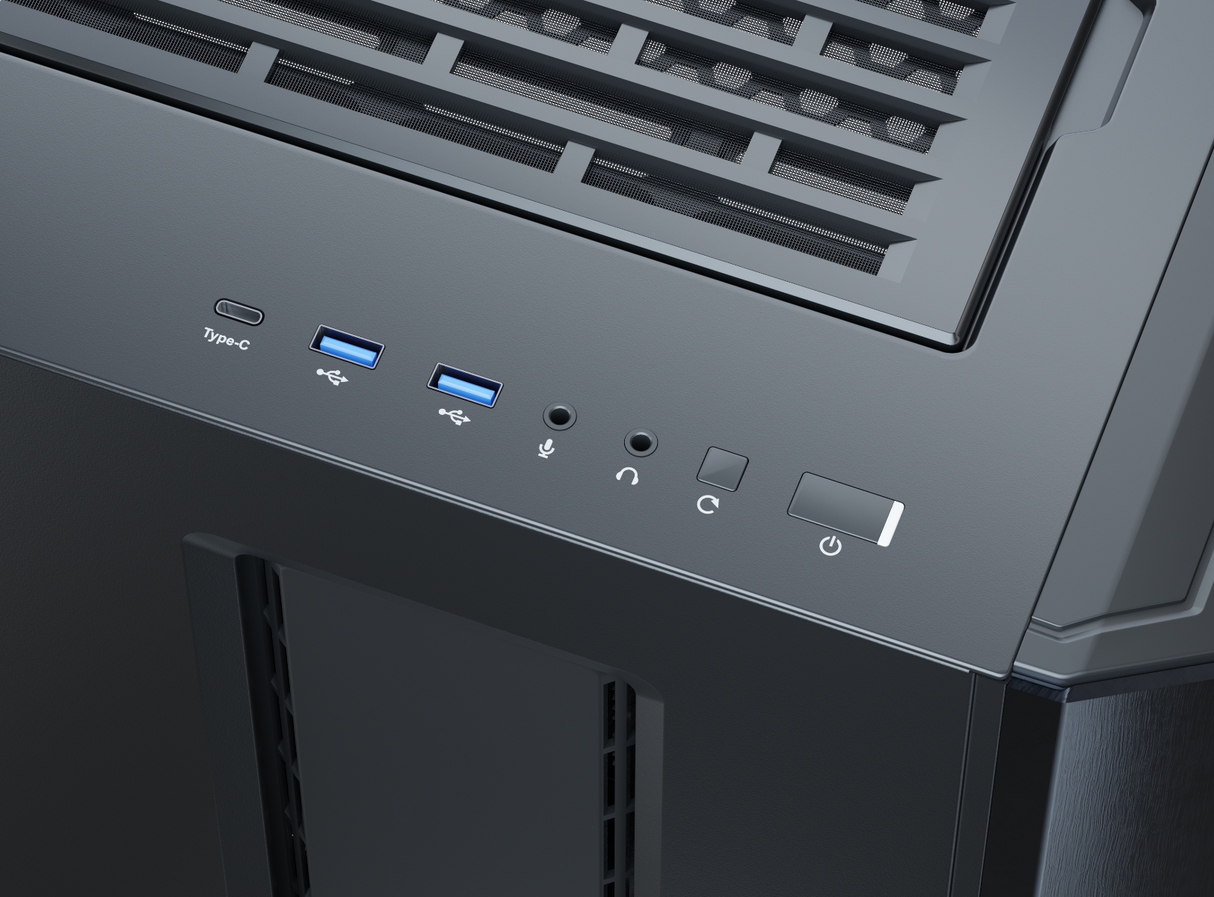 Seasonic Syncro Q704 Aluminum Case with Syncro DPC-850 850W 80 Plus Platinum Power Supply & Connect Module - Award-Winning Design