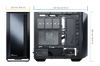 Seasonic Syncro Q704 Aluminum Case with Syncro DPC-850 850W 80 Plus Platinum PSU & Connect Module RED DOT AWARD WINNER 2021